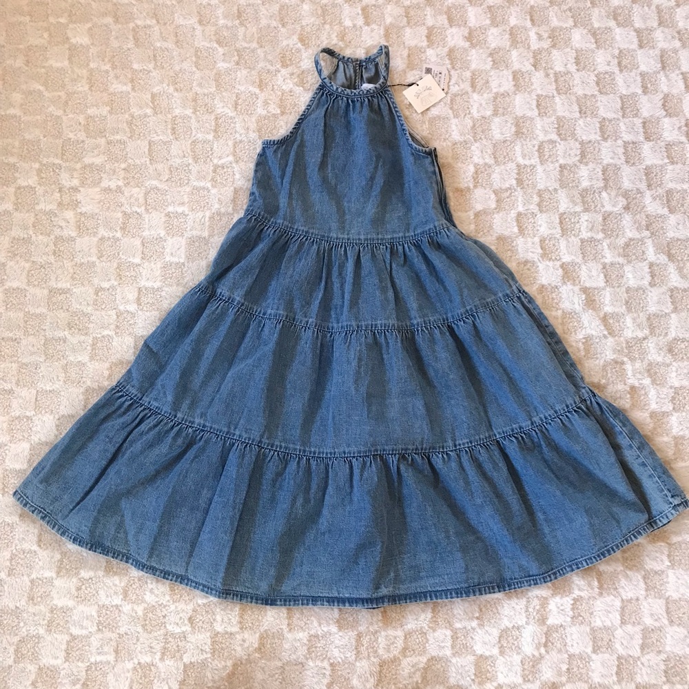 Zara Denim Blue Youth Dress